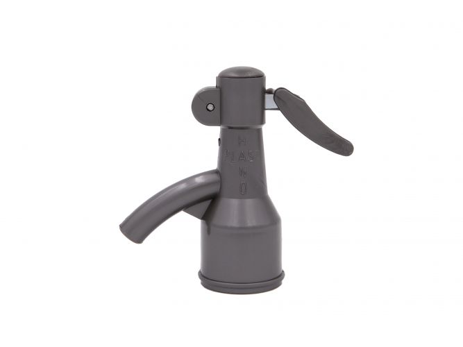 Cap sifon simplu gri