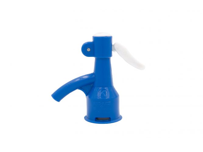 Cap sifon cu plomba albastru tip K